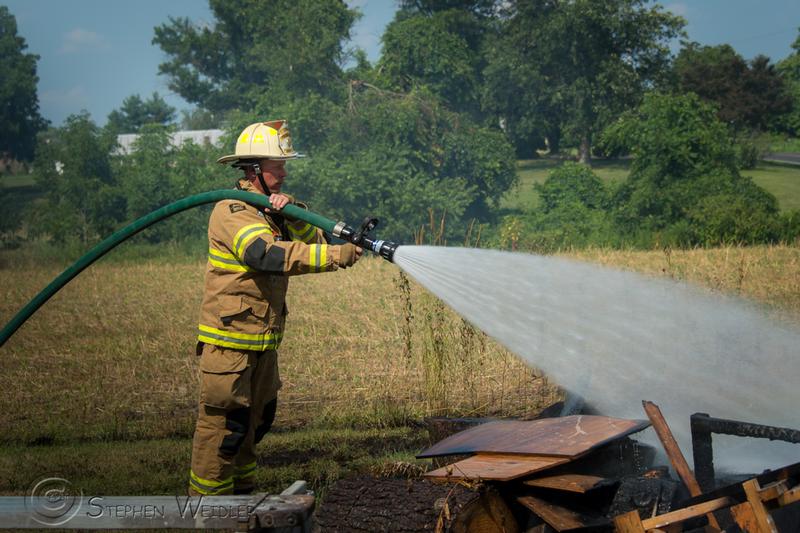 Brush Fire - Schwenksville Rd. - Upper Salford Twp. - 07/31/2014